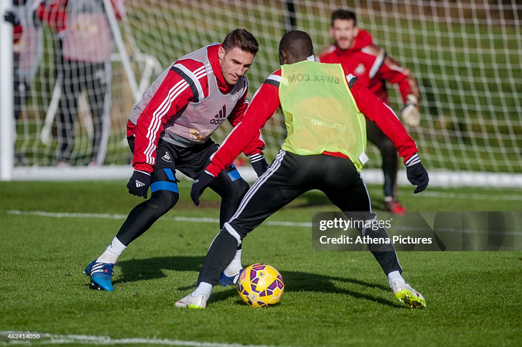 Swansea City Training Session