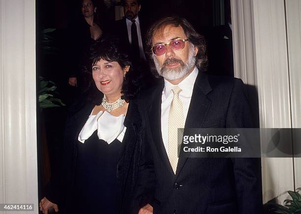 Television producer Esther Shapiro and husband television producer Richard Alan Shapiro attend the "Dynasty" Season Seven Wrap-Up Party on April 5,...