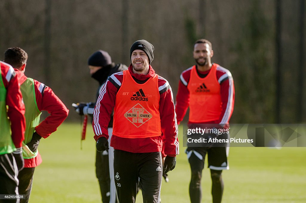 Swansea City Training Session