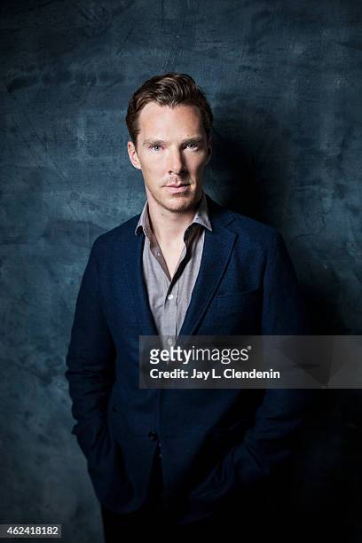 Actor Benedict Cumberbatch is photographed for Los Angeles Times on September 9, 2014 in Toronto, Ontario. PUBLISHED IMAGE. CREDIT MUST READ: Jay L....