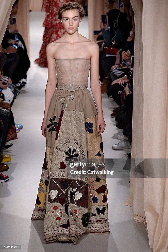 Valentino - Spring Summer 2015 Runway - Paris Haute Couture Fashion Week