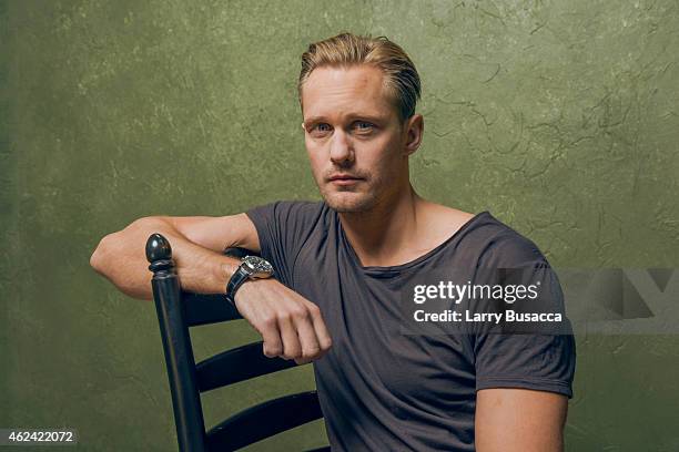 Actor Alexander Skarsgard from "The Diary of a Teenage Girl" poses for a portrait at the Village at the Lift Presented by McDonald's McCafe during...