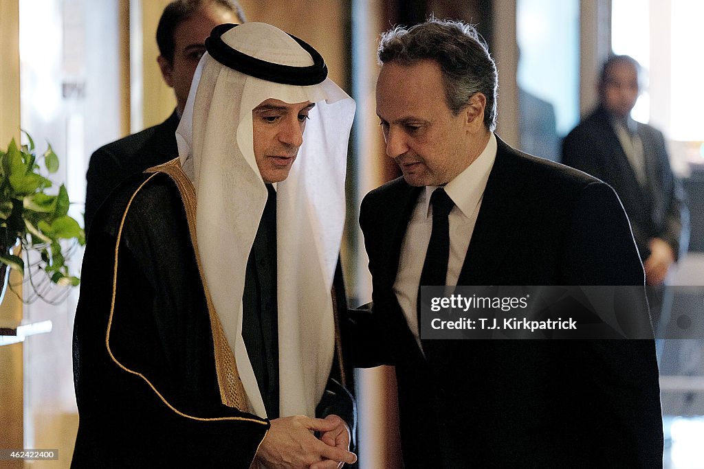 Condolence Book Signed At The Saudi Embassy For Death Of King Abdullah