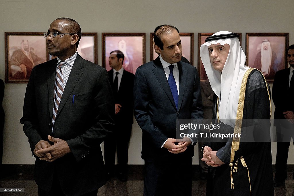 Condolence Book Signed At The Saudi Embassy For Death Of King Abdullah