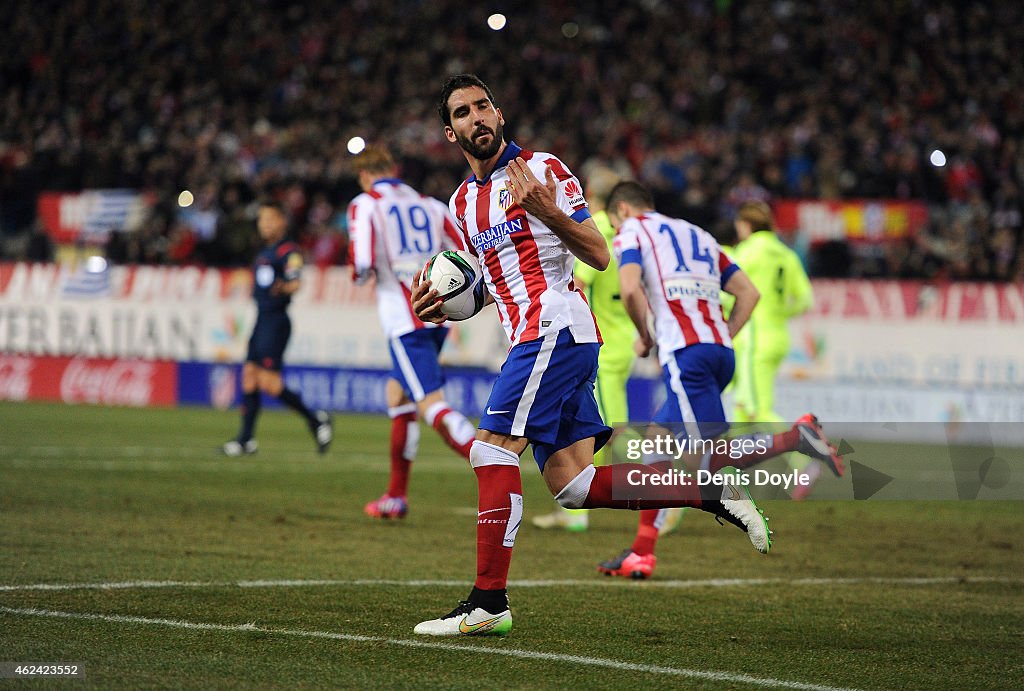 Club Atletico de Madrid v Barcelona - Copa del Rey Quarter-Final: Second Leg