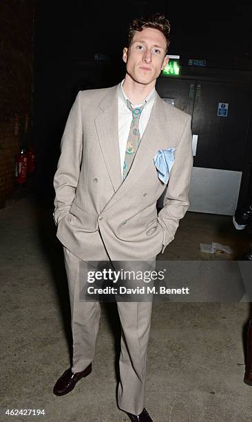 Joshua Lacey attends an after party following the Gala Performance of "The Ruling Class" at The Bankside Vaults on January 28, 2015 in London,...