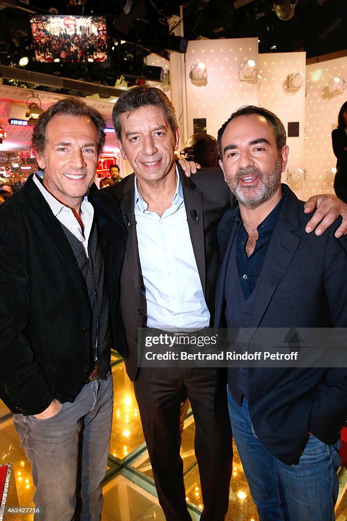 'Vivement Dimanche' French TV Show At Pavillon Gabriel In Paris