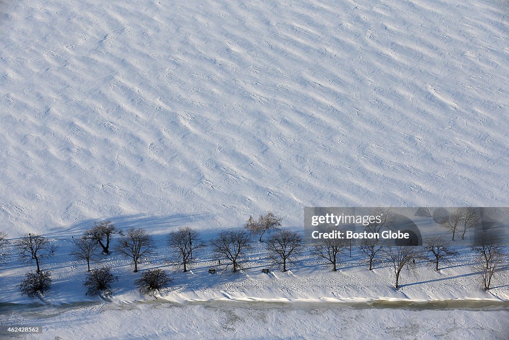 Day After Blizzard, A Massive Cleanup