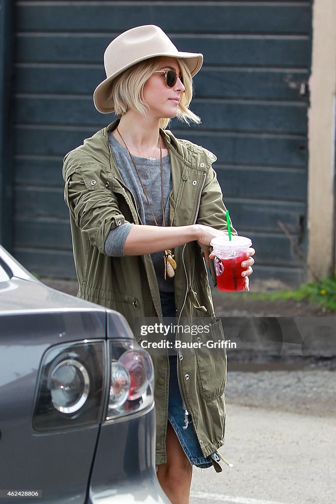 Celebrity Sightings In Los Angeles - January 28, 2015