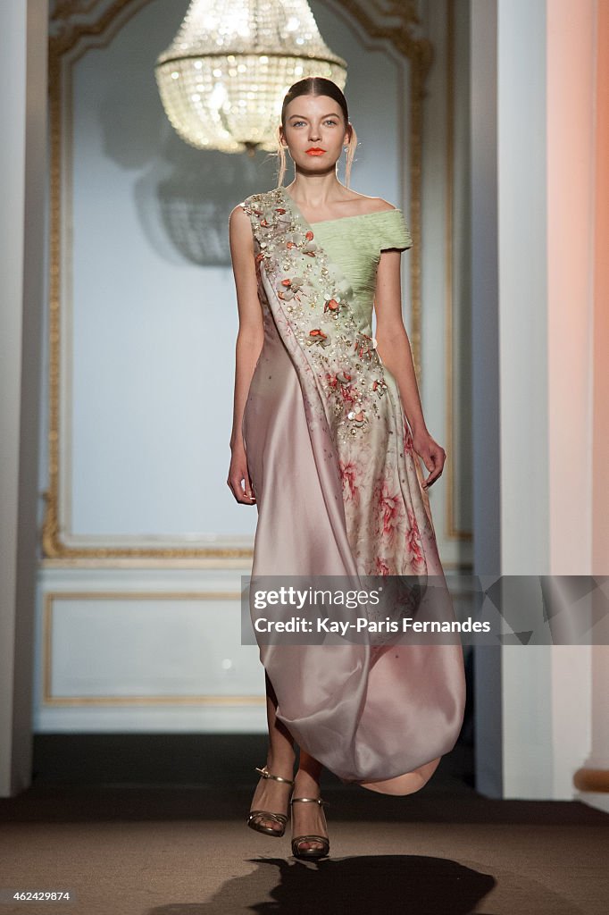 Dany Atrache : Runway - Paris Fashion Week - Haute Couture S/S 2015