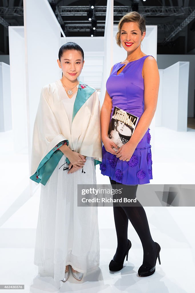 Lan Yu : Front Row - Paris Fashion Week - Haute Couture S/S 2015