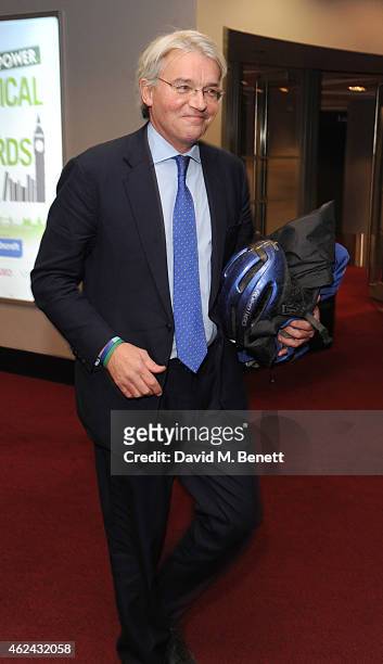 Andrew Mitchell attends the Paddy Power Political Book Awards at BFI IMAX on January 28, 2015 in London, England.