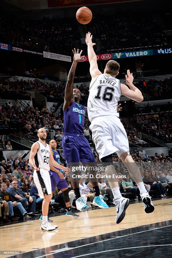 Charlotte Hornets v San Antonio Spurs