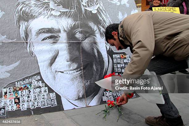 Several thousand protesters in Ankara's Kizilay Square marked the anniversary of Hrant Dink's killing. Attendees chanted "We are all Hrant Dink" and...