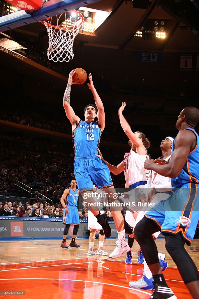 Oklahoma City Thunder v New York Knicks