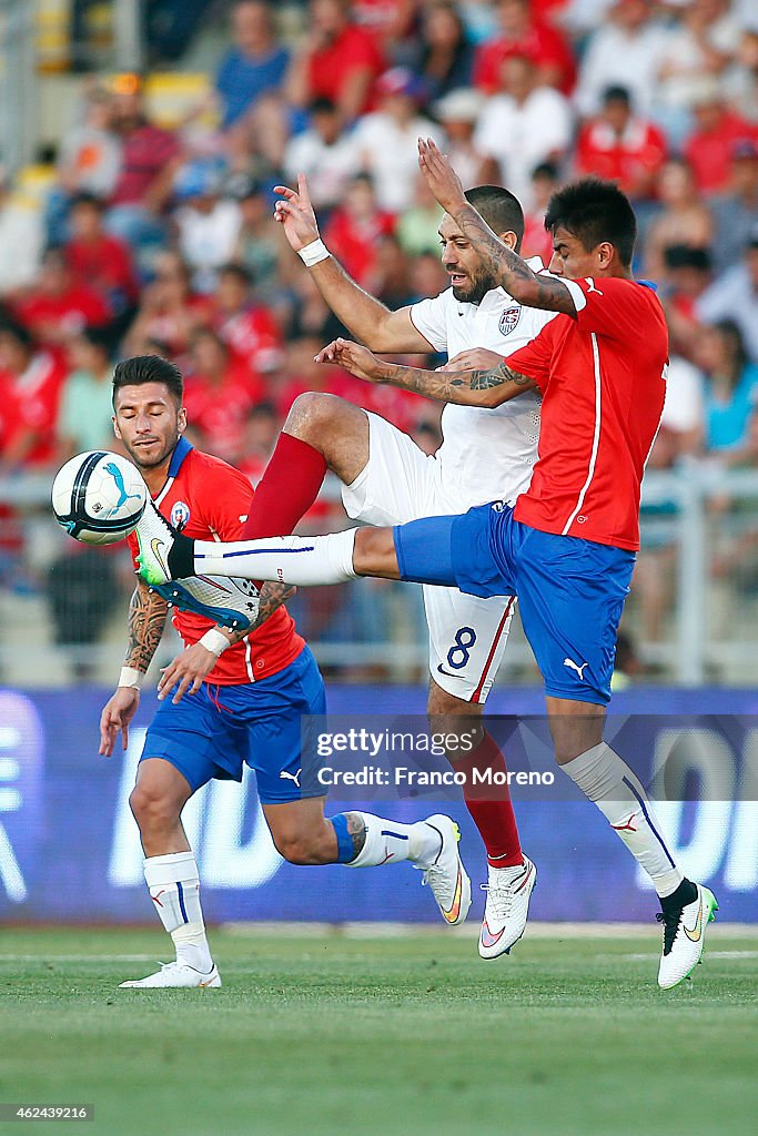 Chile v USA - Friendly Match