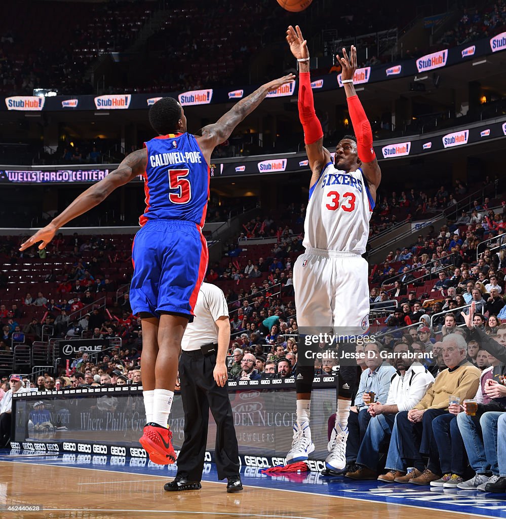 Philadelphia 76ers V Detroit Pistons