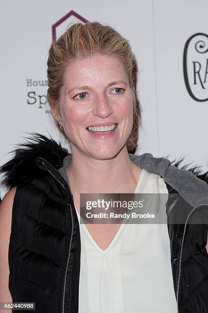 Stylist and novelist Lucy Sykes attends the 2015 House Of SpeakEasy Gala at City Winery on January 28, 2015 in New York City.