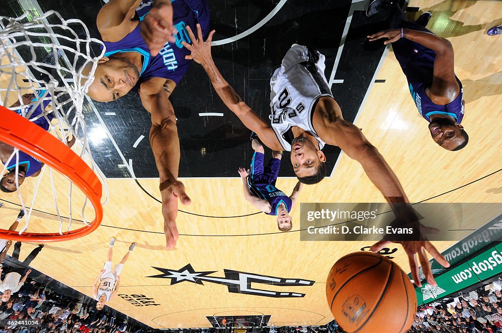 Charlotte Hornets v San Antonio Spurs