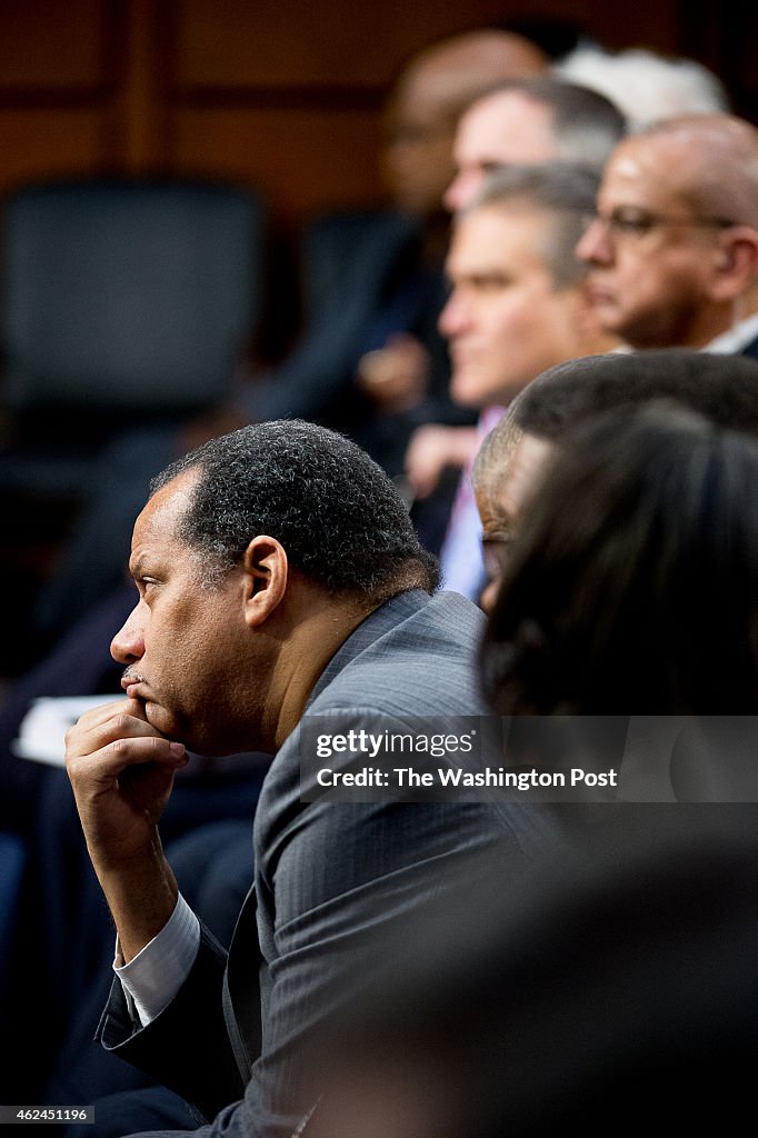 U.S. attorney general nominee Loretta Lynch appears before the Senate Judiciary Committee