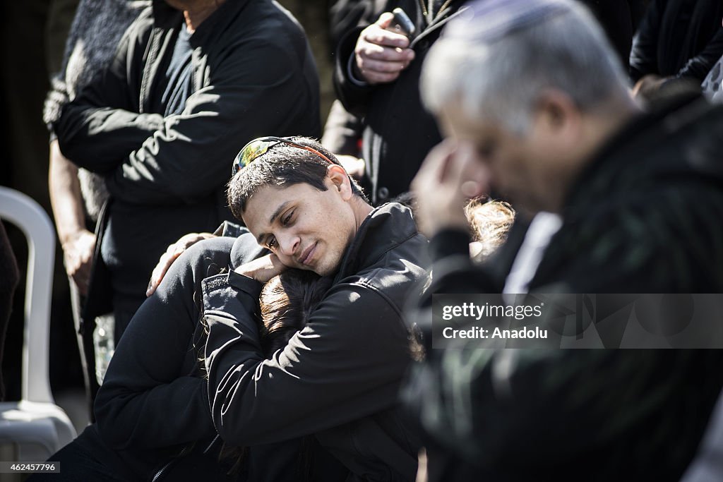Funeral of Israeli soldier Major Kalengel in Jerusalem