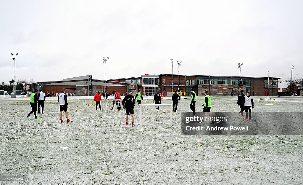 Liverpool FC Training Session