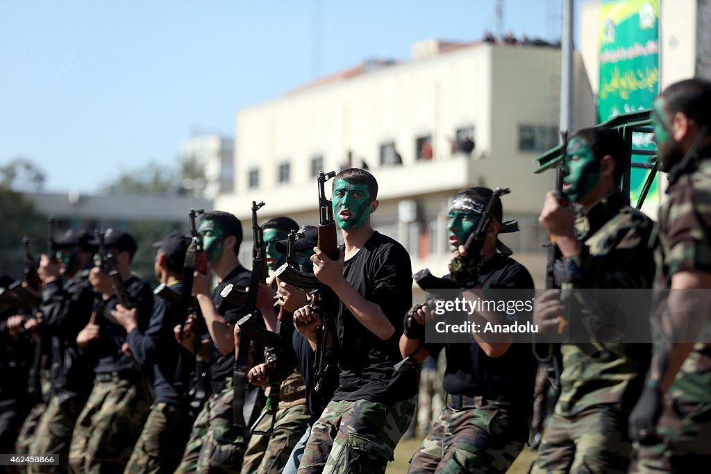 Graduation ceremony of Izz ad-Din al-Qassam Brigades in Gaza