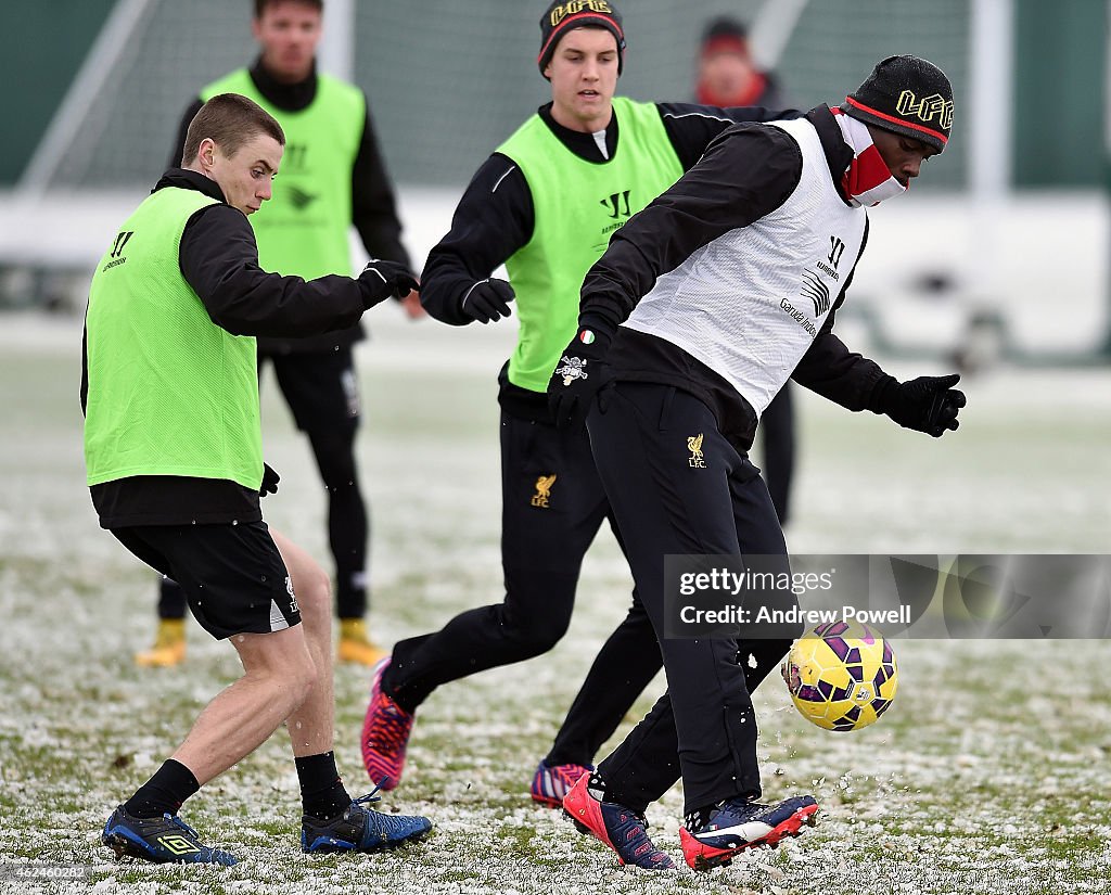 Liverpool FC Training Session