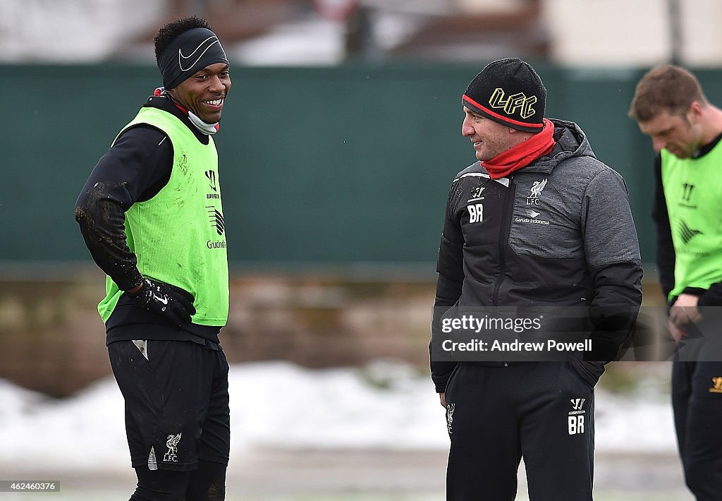 Liverpool FC Training Session