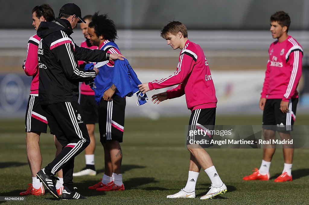 Real Madrid Training Session