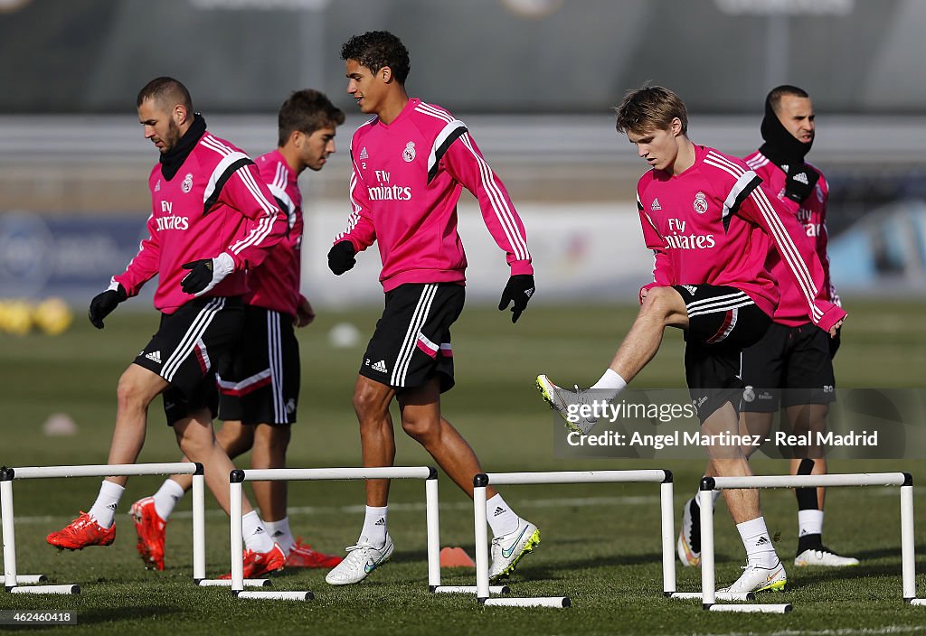 Real Madrid Training Session