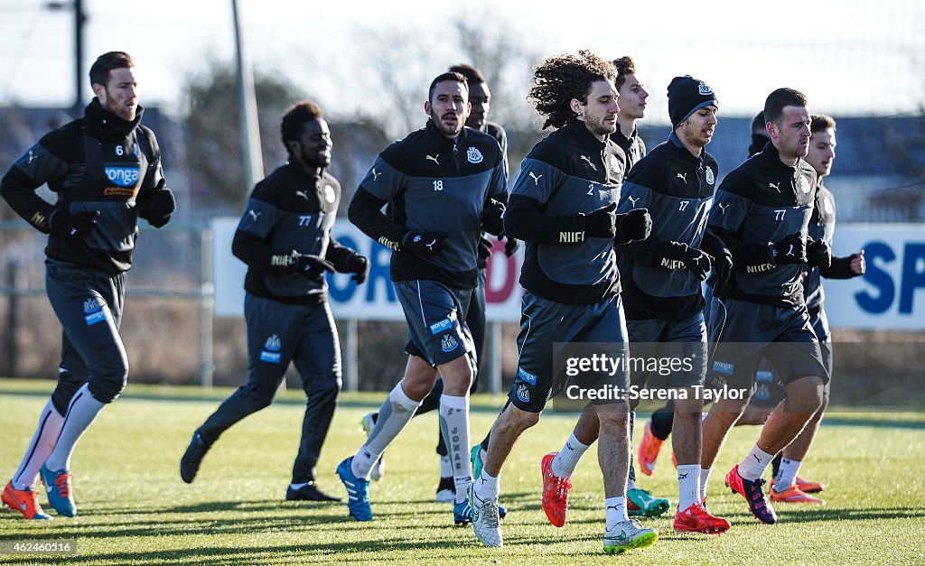 Newcastle United Training Session