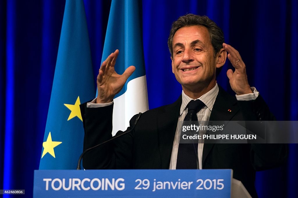 FRANCE-POLITICS-PARTIES-UMP-SARKOZY