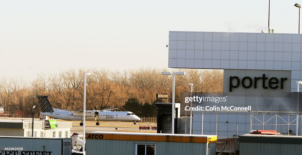 Porter Airlines Passenger Terminal At Billy Bishop Toronto City Airport