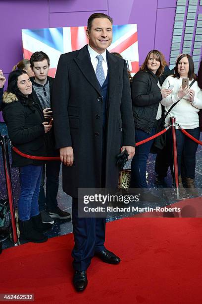 David Walliams attends the Manchester auditions for Britain's Got Talent at The Lowry on January 29, 2015 in Manchester, England.