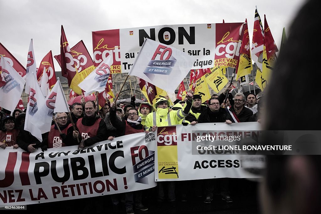 FRANCE-DEMO-RAIL-TRANSPORT