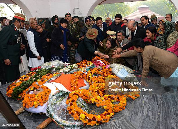 Colonel M Rai Colonel Mn Rai Cremated With Full Military Honours Photos and Premium ...