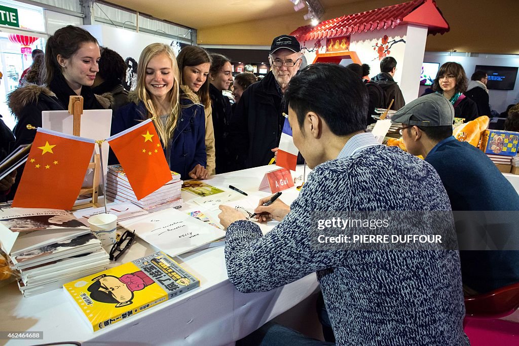 FRANCE-COMICS-FESTIVAL-CHARLIE-HEBDO