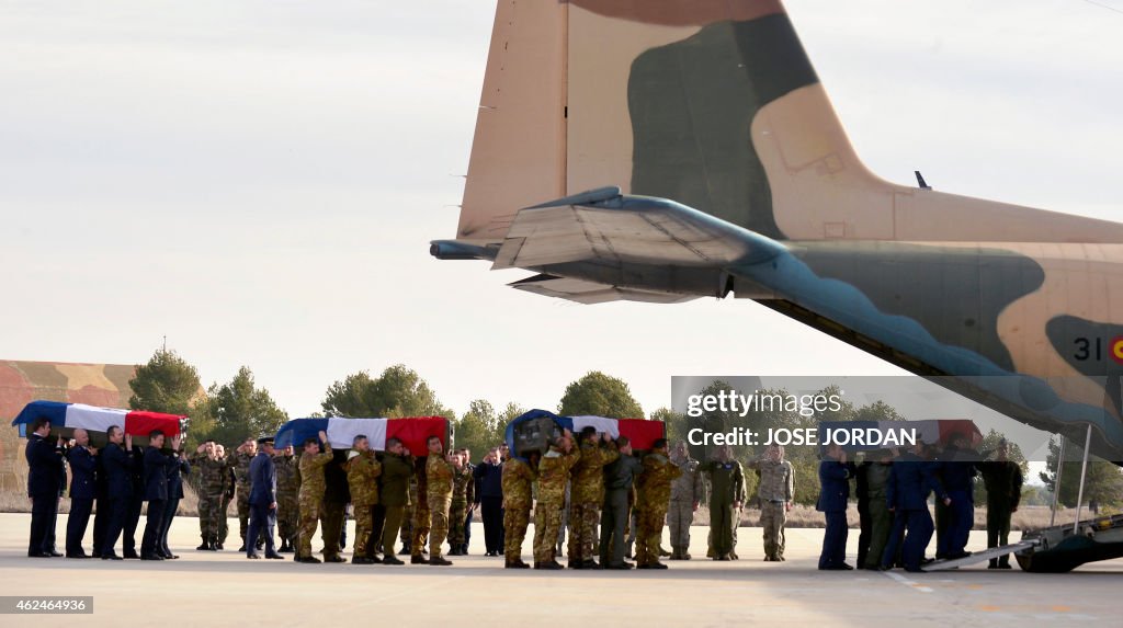 SPAIN-FRANCE-ARMY-AVIATION-CRASH