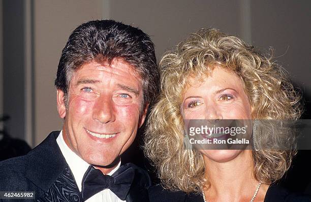 Actor Robert Fuller and actress Jennifer Savidge attend the "Salute to Hollywood" Gala to Benefit the United Cerebral Palsy Associations on September...