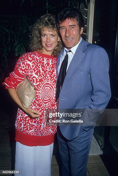 Actress Jennifer Savidge and actor Robert Fuller attend Connie Stevens Hosts a Cocktail Reception to Kick-Off the "Cowboys for Indians" Rodeo to...