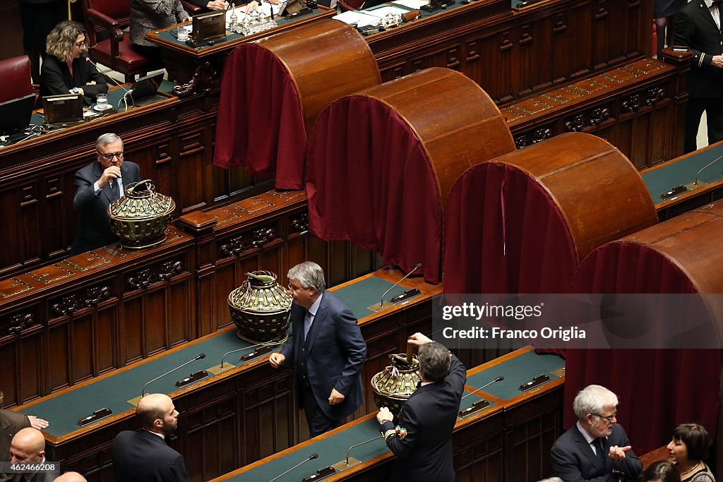 Italian Parliament Votes for New President of Republic