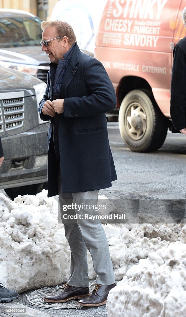 Celebrity Sightings In New York City - January 29, 2015