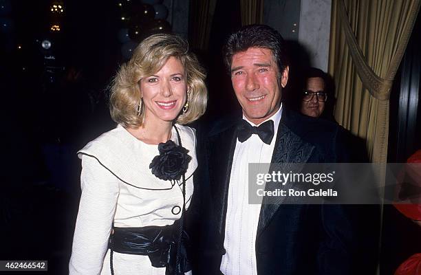 Actress Jennifer Savidge and actor Robert Fuller attend the Third Annual Joan Rivers Celebrity Tennis/Auction Classic to Benefit the Cystic Fibrosis...