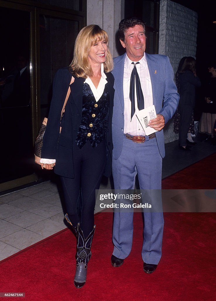 Actress Jennifer Savidge and actor Robert Fuller attend the... News Actress Jennifer Savidge and actor Robert Fuller attend the... News