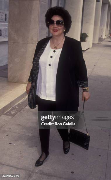 Kathryn Grayson attends First Annual MGM Girls Reunion Party on August 10, 1992 at Tse Yang Restaurant in Beverly Hills, California.