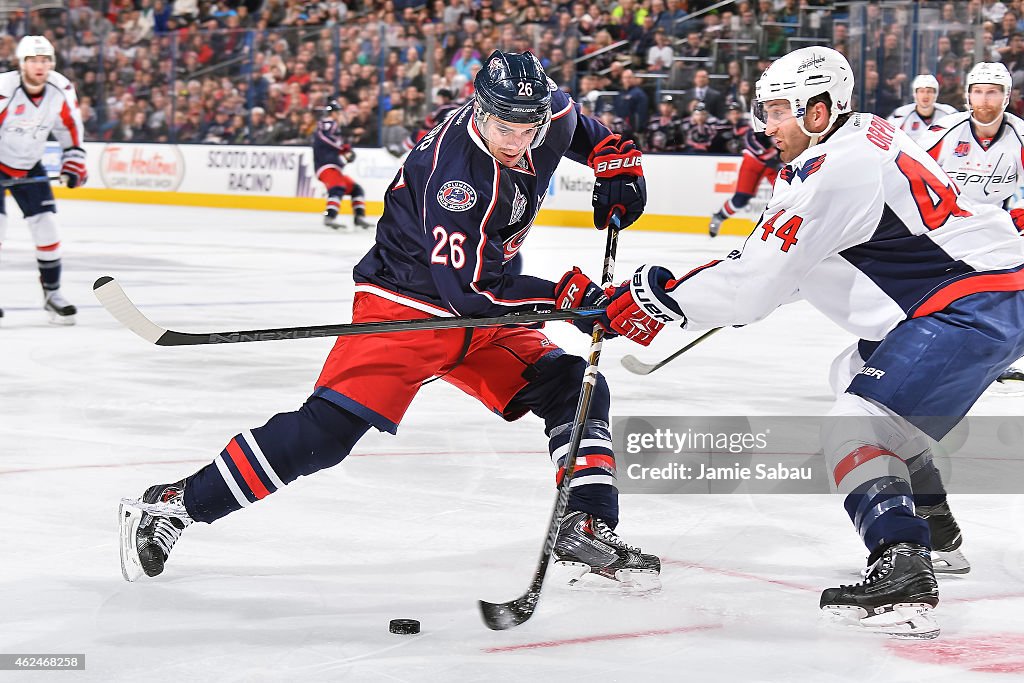 Washington Capitals v Columbus Blue Jackets