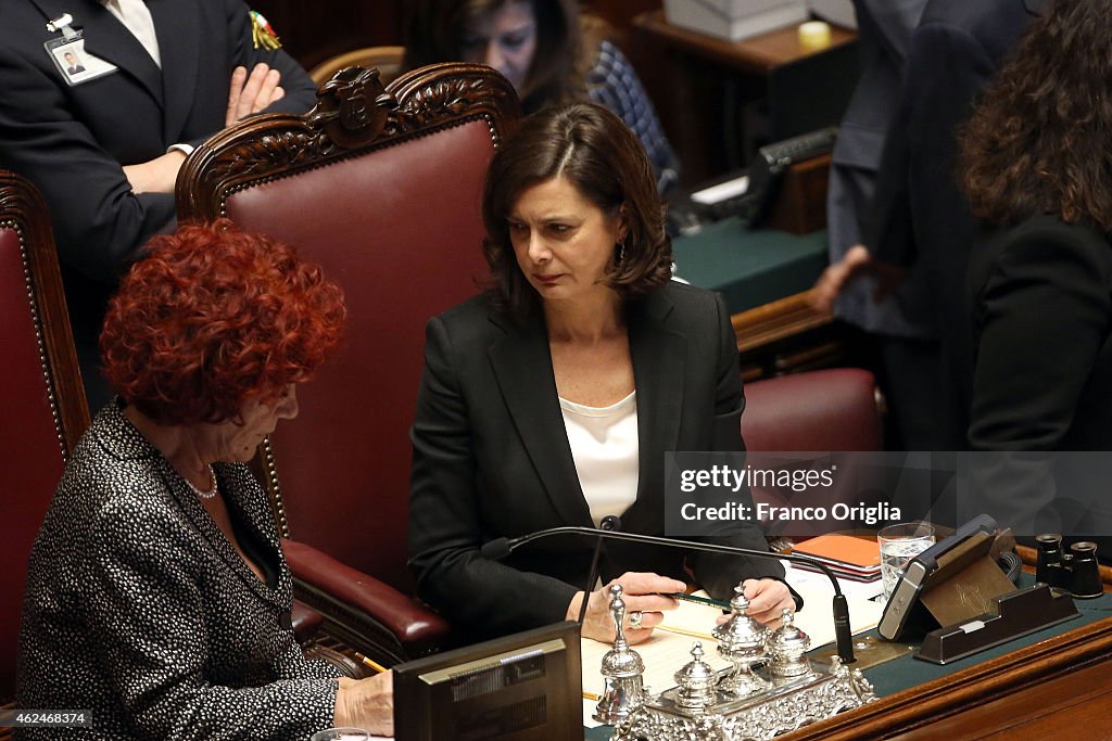 Italian Parliament Votes for New President of Republic
