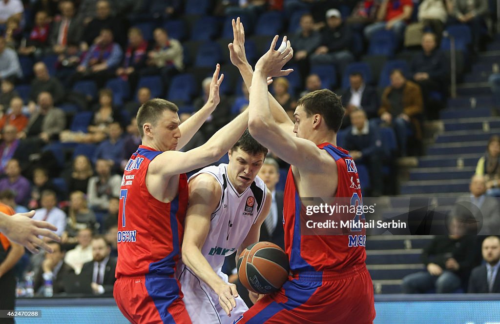 CSKA Moscow v Nizhny Novgorod - Turkish Airlines Euroleague Top 16