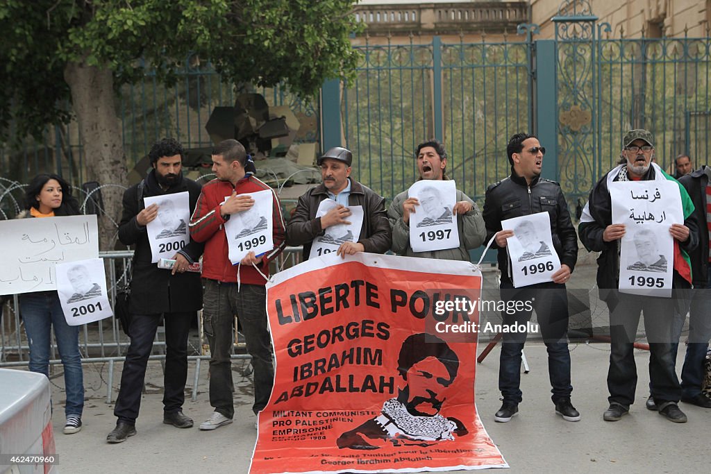 Protest in Tunis